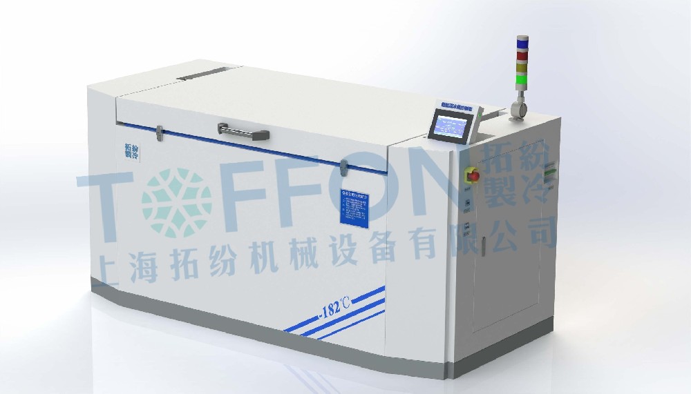 上海拓纷 1000L直冷式：双侧气弹簧上翻开门+关门后拉扣锁紧；可加选左右移动的隔热双开内门